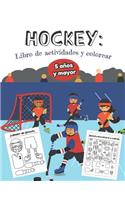 Hockey Libro de Actividades y Colorear 5 años y mayor