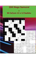 200 Mega Samurai + 50 CaCuro 12 x 12 Sudoku