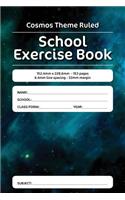 Cosmos Theme Ruled School Exercise Book