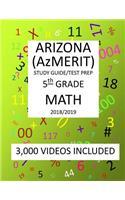 5th Grade ARIZONA AzMERIT, MATH, Test Prep