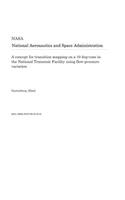 A Concept for Transition Mapping on a 10 Deg-Cone in the National Transonic Facility Using Flow-Pressure Variation