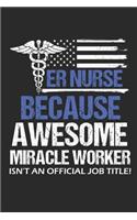 Er Nurse Notebook