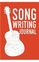 Songwriting Journal: Blank Sheet Music Journal for Songwriters and Musicians. 6x9 Inches, 100 Pages.