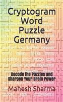 Cryptogram Word Puzzle Germany
