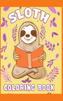 Sloth Coloring Book
