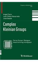 Complex Kleinian Groups