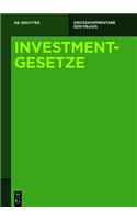 [set Investmentgesetze, Band 1-3]