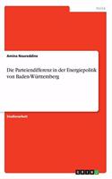 Parteiendifferenz in der Energiepolitik von Baden-Württemberg