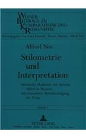 Stilometrie Und Interpretation