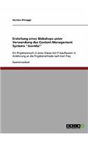 Erstellung eines Webshops unter Verwendung des Content Management Systems Joomla!