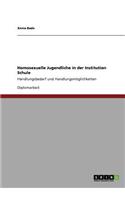 Homosexuelle Jugendliche in Der Institution Schule