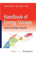 Handbook of Energy Storage