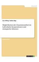 Möglichkeiten der Zusammenarbeit im Luftverkehr. Kooperationen und strategische Allianzen