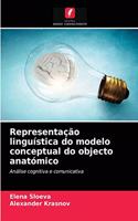 Representação linguística do modelo conceptual do objecto anatómico