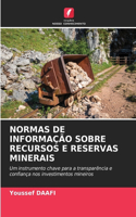 Normas de Informação Sobre Recursos E Reservas Minerais