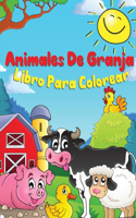 Animales de Granja Libro para Colorear