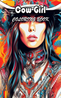 Cow Girl Coloring Book