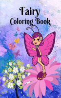 Fairy coloring book: 43+ Magical And Unique Fairies With Their Beautiful Wings, Cute Look-Fairy coloring book For Kids, Fairy coloring book For Kids Ages 4-8, Fairy Tale