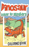 Dinosaur Colour by Numbers Coloring Book