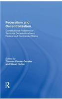 Federalism And Decentralization