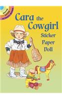 Cara the Cowgirl Sticker Paper Doll