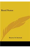 Reed Notes