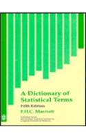 A Dictionary of Statistical Terms