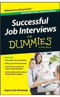 Successful Job Interviews for Dummies - Australia / Nz