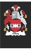 Olley: Olley Coat of Arms and Family Crest Notebook Journal (6 x 9 - 100 pages)