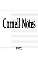 Cornell Notes: 100 Pages 8.5" X 11"