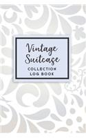 Vintage Suitcase Collection Log Book