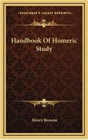 Handbook of Homeric Study