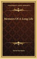 Memoirs of a Long Life