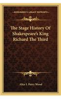 Stage History Of Shakespeare's King Richard The Third