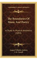 Boundaries Of Music And Poetry