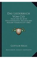 Das Liederbuch Vom Cid