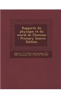 Rapports Du Physique Et Du Moral de L'Homme