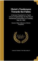 Christ's Tenderness Towards the Fallen