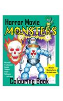 Horror Movie Monsters Colouring Book