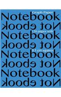 Graph Paper Notebook 0.5 centimeter squares 120 pages