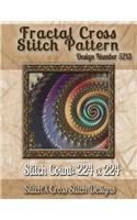 Fractal Cross Stitch Pattern: Design No. 5213