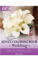 Wedding Day Coloring Book for Stress Relief & Mind Relaxation, Stay Focus Therapy