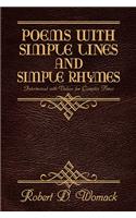 Poems with Simple Lines and Simple Rhymes