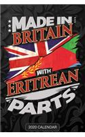 Made In Britain With Eritrean Parts: Eritrean 2020 Calender Gift For Eritrean With there Heritage And Roots From Eritrea