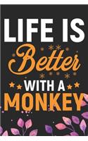 Life Is Better With A Monkey