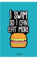 I swim so I can eat more burgers.