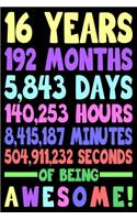 16 Years Of Being Awesome