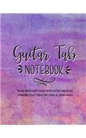 Guitar Tab Notebook