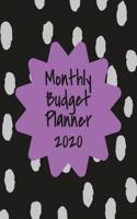 Monthly Budget Planner 2020