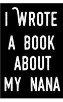 I Wrote a Book about my nana